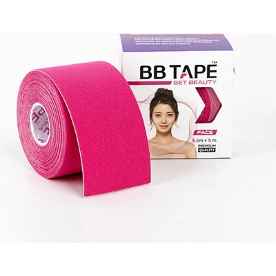 BB Tape Face tejp na obličej růžová 5 m x 5 cm – Zboží Dáma