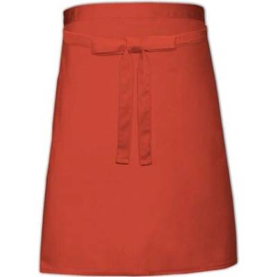 Link Kitchen Wear Pekařská zástěra X964 Terracotta Pantone 4840 90x50cm