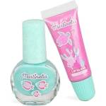 Aquarius Cosmetic Детски козметичен комплект Martinelia Let's Be Mermaids - Лак за нокти и гланц за устни