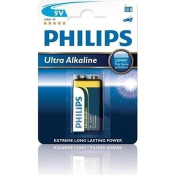 Philips Ultra Alkaline 9V 1ks 6LR61E1B/10