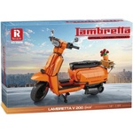 Reobrix Конструктор Reobrix - Ретро скутер Lambretta V200, 1169 части, оранжев (11036)