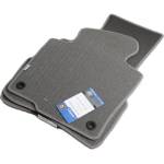 CarMart Мокетни стелки за VW Passat B6 / B7 3C (2005-2014) - кръгли щипки - Сиви