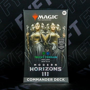 Wizards of the Coast Magic The Gathering Tricky Terrain Modern Horizon 3 Commander Deck