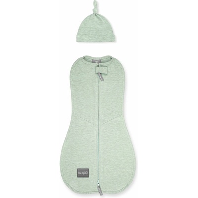 Sleepee Zavinovačka First Step Swaddle s čiapočkou mätová