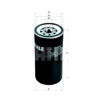 Knecht OC 474 Olejový filter