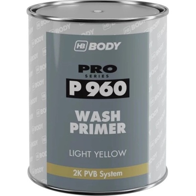 HB Body 960 Wash Primer Reaktivní základ, světe žlutý 1L