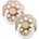 BIBS Светещи залъгалки Bibs - Boheme, Blush GLOW-Vanilla GLOW, 0-6 м, 2 броя (230123)