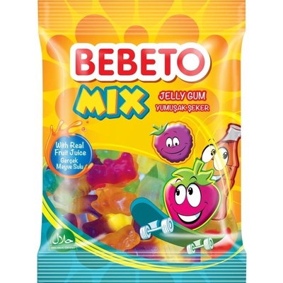 Bebeto Mix želé cukríky 80 g