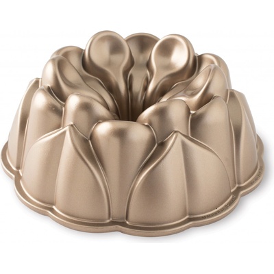 Nordic Ware Forma na bábovku Magnolia karamelová 2,4 l