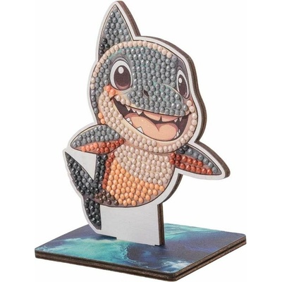 CRYSTAL ART Diamantové maľovanie Oceán: Žralok