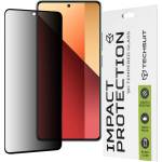 Techsuit Протектор за Xiaomi Redmi Note 13 Pro 4G / Poco M6 Pro 4G - 111D Privacy Full Glue - Черен