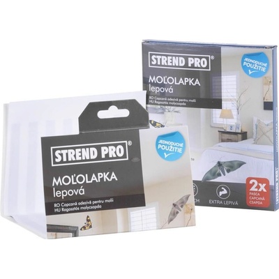 Moľolapka Strend Pro, lepová, 21x11 cm bal. 2ks