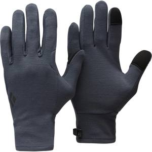 Black Diamond Ръкавици Black Diamond Midweight Wool Liners Gloves - Charcoal (202-6453-0112)