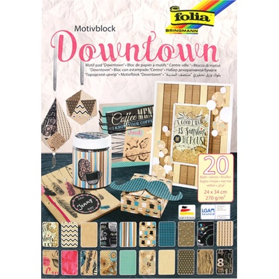 Folia papír KREATIV sada Downtown 661495