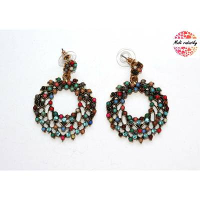 Fashion Jewerly Bohemian barevné kruhy 113