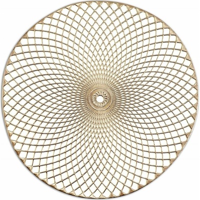 Zeller MANDALA Prostírání 38 cm zlaté