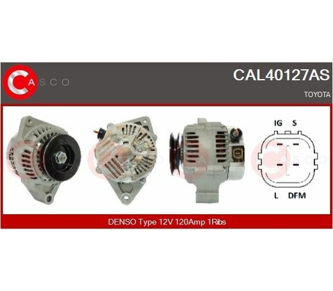 Generátor CASCO CAL40127AS
