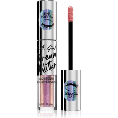 L.A. GIRL COSMETICS Dream Glitter течни очни сенки с брокат цвят Sugar High 4ml