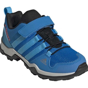 adidas dětské outdoorové boty TERREX AX2R CF K modrá / světle modrá / oranžová