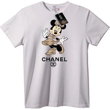 NOONEBRAND Тениска Minnie Mouse Chanel - L, Black