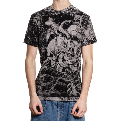 AFFLICTION мъжка тениска affliction - ashes & dust - black - a28554-bk