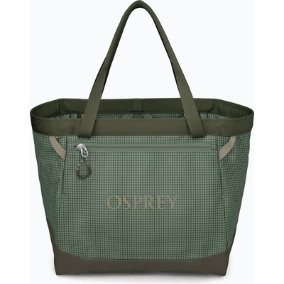 Osprey Transporter Gear Tote 28 l борово листо / сиво на цвят