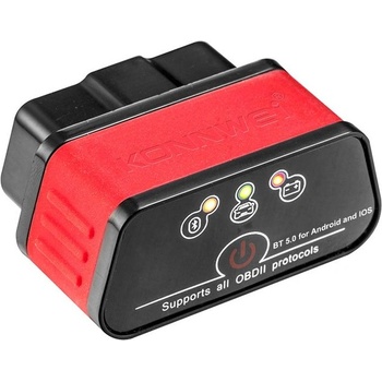 Konnwei KW903 самодиагностика OBD II Bluetooth 5.0 за Android и iOS (KW903 red)