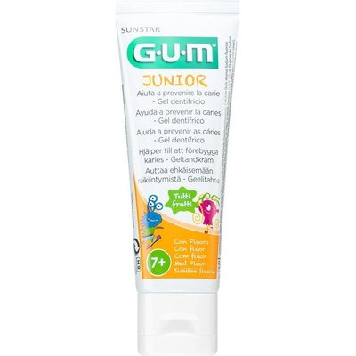 G.U.M Junior 6+ zubný gél pre deti príchuť Strawberry 50 ml