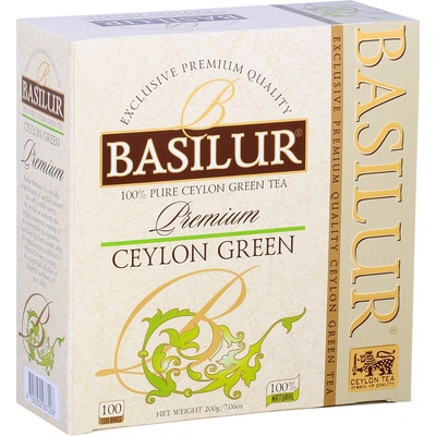 Basilur Premium Ceylon Green 100 x 2 g