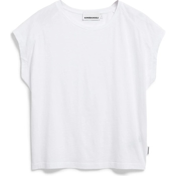 Armedangels Дамска тениска ARMEDANGELS Women's Slub Jersey T-shirt - White (916-6595-0414)