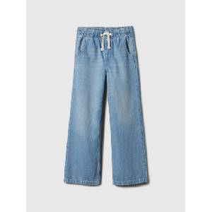 GAP Детски дънки High Rise Pull-On Wide-Leg GAP GAP | Sin | Момичешки | 104/110
