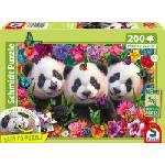 Schmidt Spiele - Puzzle Panda Trio - 200 piese