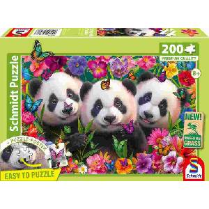 Schmidt Spiele - Puzzle Panda Trio - 200 piese