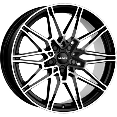 MAK KOENIG-D 9.5x19 5x120 ET47 black mirror
