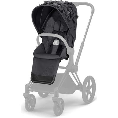 Cybex Priam Seat Pack Simply Flowers Dark Grey 2021
