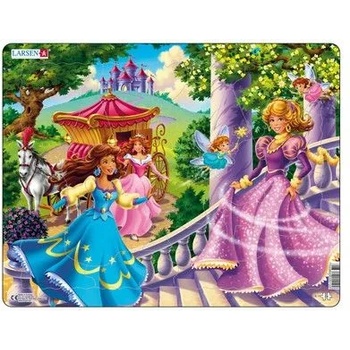 Image 1 of Larsen - Детски пъзел - Принцеси и феи - 24 части (US10)