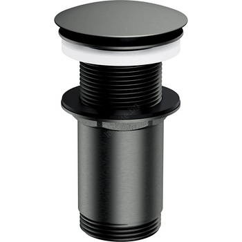 OMNIRES a716gr - click-clack сифон за мивка, пр. 6, 6 см, графит мат (on0144)