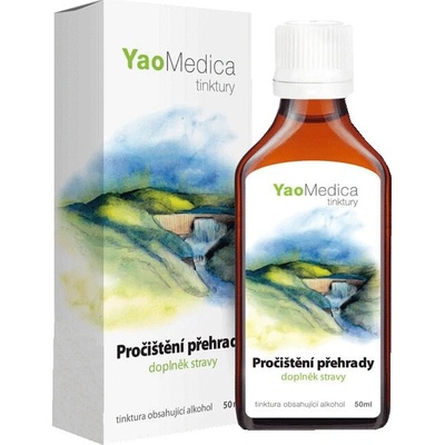 YaoMedica Pročištění přehrady tinktura Gu Zhen Jia Mai Ya 50 ml