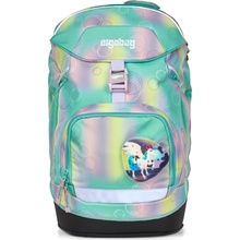 Ergobag Prime School viacfarebná zelená ružová
