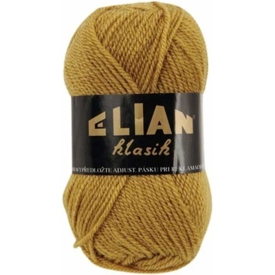 Pletací příze Elian Klasik 3387 - hnědá antipilling