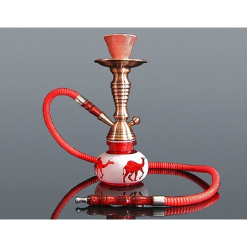 Hookah 1 červená 28 cm