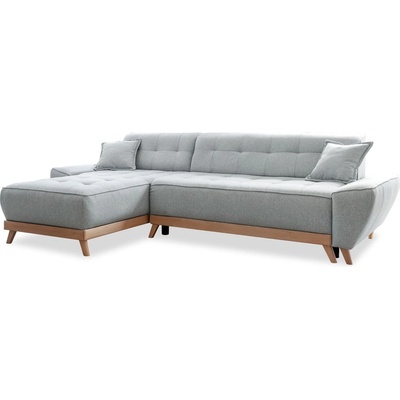 Miuform Светлосив разтегателен диван променлив ъглов диван Dazzling Daisy - Miuform (Dazzling Daisy 2QBK-LC L90)