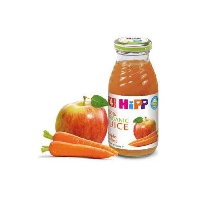 HiPP Сок Hipp, Ябълки и моркови, 200мл, 9062300120759