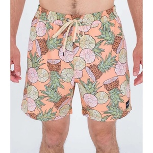 Hurley Бански гащета Hurley Cannonball Volley 17´´ swimming shorts - Orange (Lt Habanero)