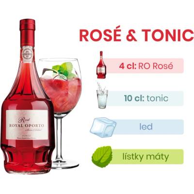 Royal Oporto Pink Rosé 19% 0,7 l (holá láhev)