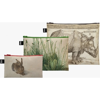LOQI taštičky na zips albrecht duerer 3 ks