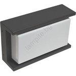 BOWI Външно стенно осветително тяло ARAGO 1xE27/60W/230V IP54 антрацит (BW0245)