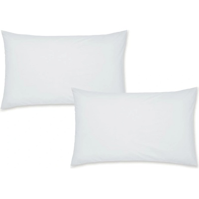 Catherine Lansfield Перкалови калъфки за възглавници 2 бр. 50x75 cm Easy Iron Percale - Catherine Lansfield (BD/18277/W/HPC2/WH)