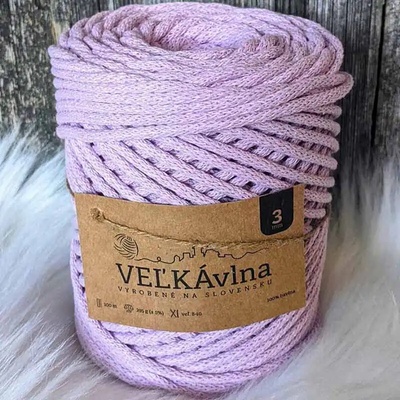 Velká vlna Špagát 3mm Šeřík