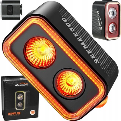 Magicshine Seemee 300 6f USB zadné čierne
